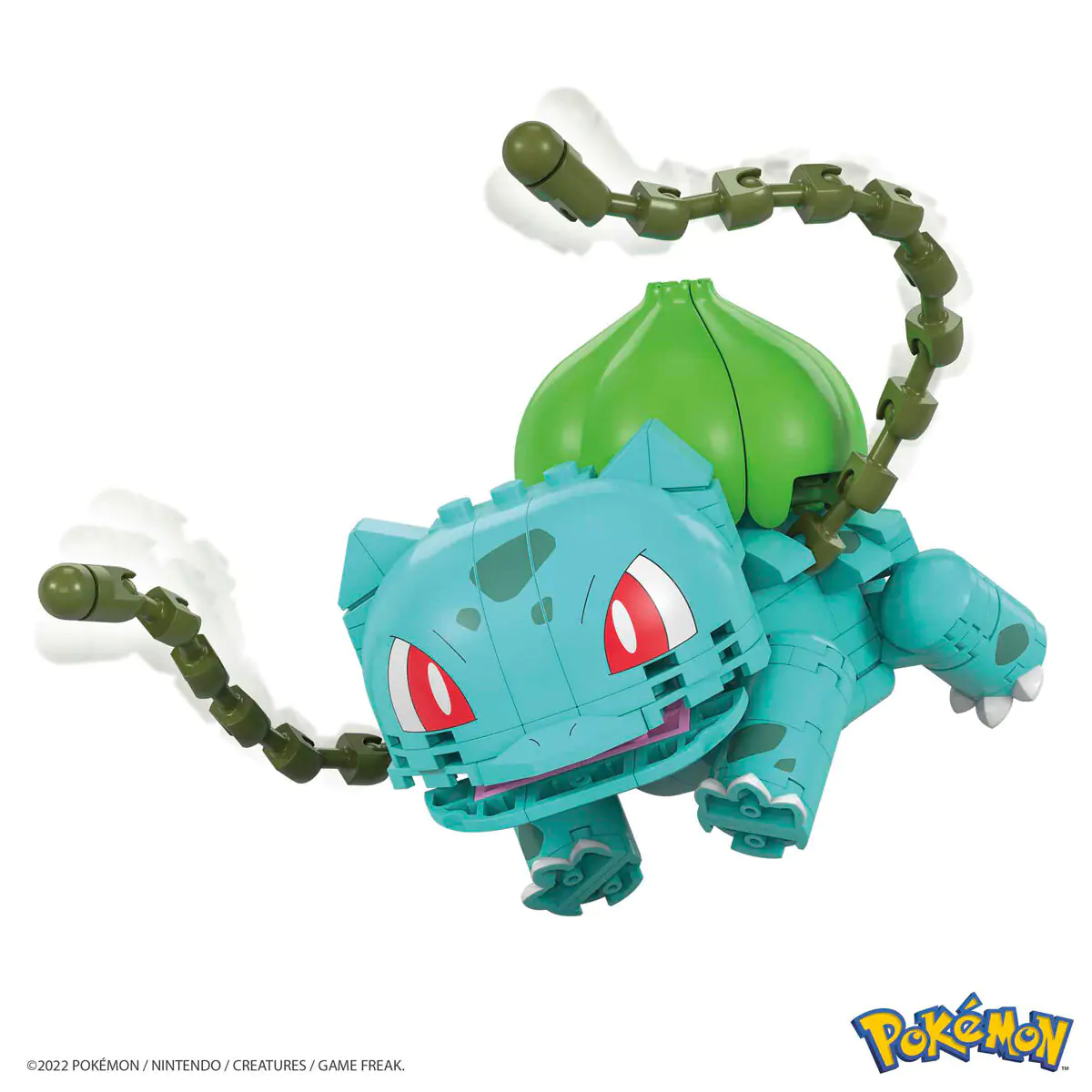 Pokémon Mega Construx Wonder Builders komplet za sestavljanje Bulbasaur 10 cm fotografija izdelka