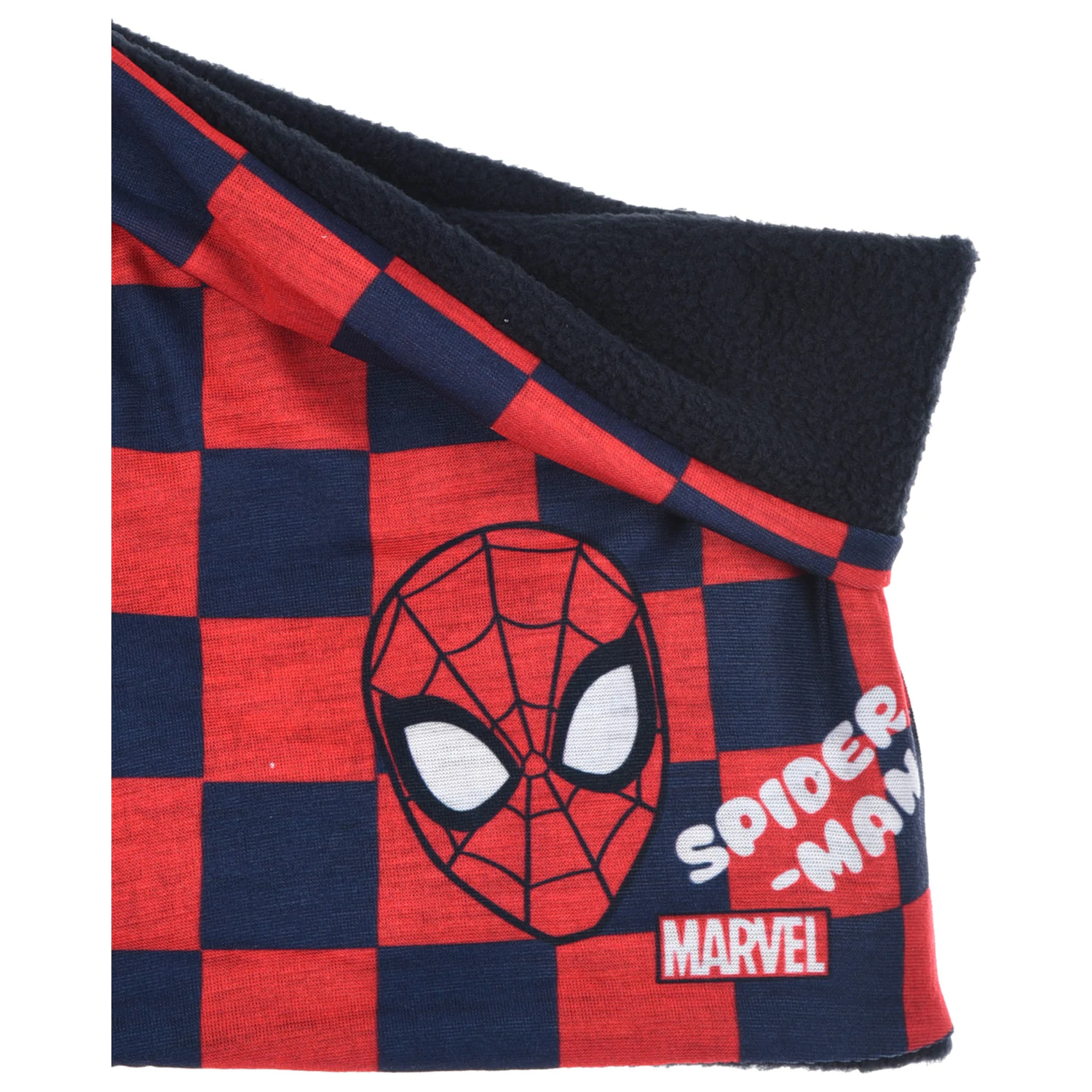 Spiderman karirast otroški šal, snood fotografija izdelka
