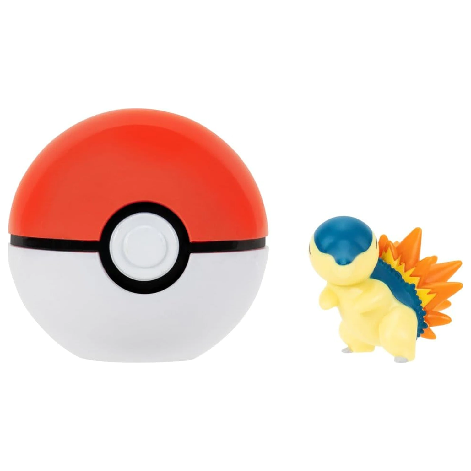 Pokémon Clip 'n' Go akcijska figura Cyndaquil & Poké Ball fotografija izdelka