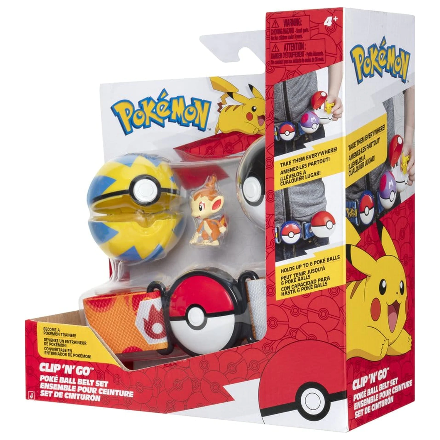 Pokémon Clip 'n' Go pas Set Chimchar fotografija izdelka