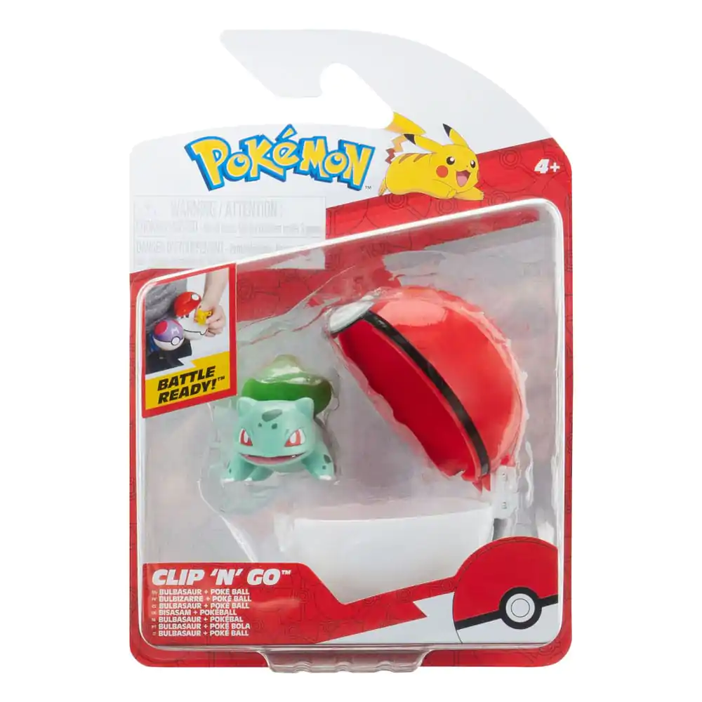 Pokémon Clip'n'Go Poké krogle Bulbasaur #1 & Poké krogla fotografija izdelka