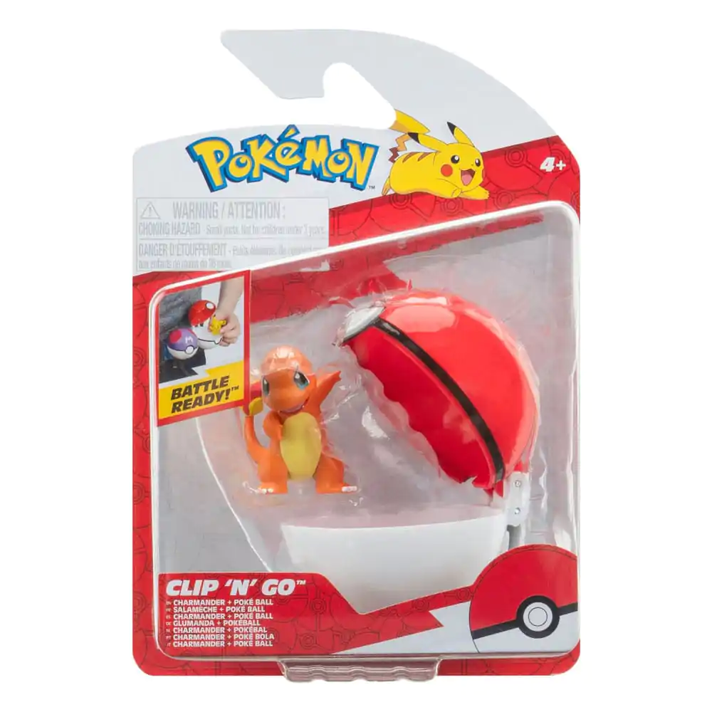 Pokémon Clip'n'Go Poké Balls Charmander #1 & Poké Ball fotografija izdelka