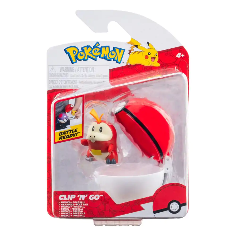 Pokémon Clip'n'Go Poké žoge Fuecoco z Poké žogo fotografija izdelka