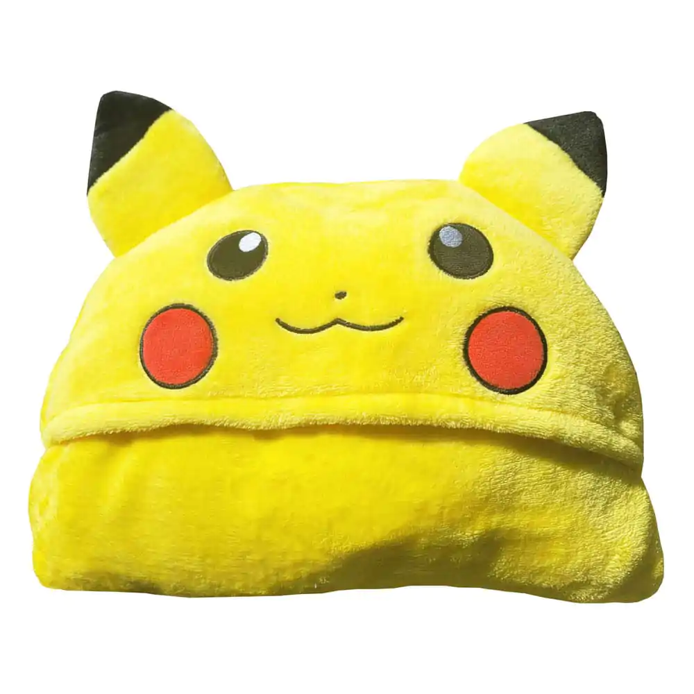 Pokémon Coral Hooded Odeja Pikachu 120 x 150 cm fotografija izdelka