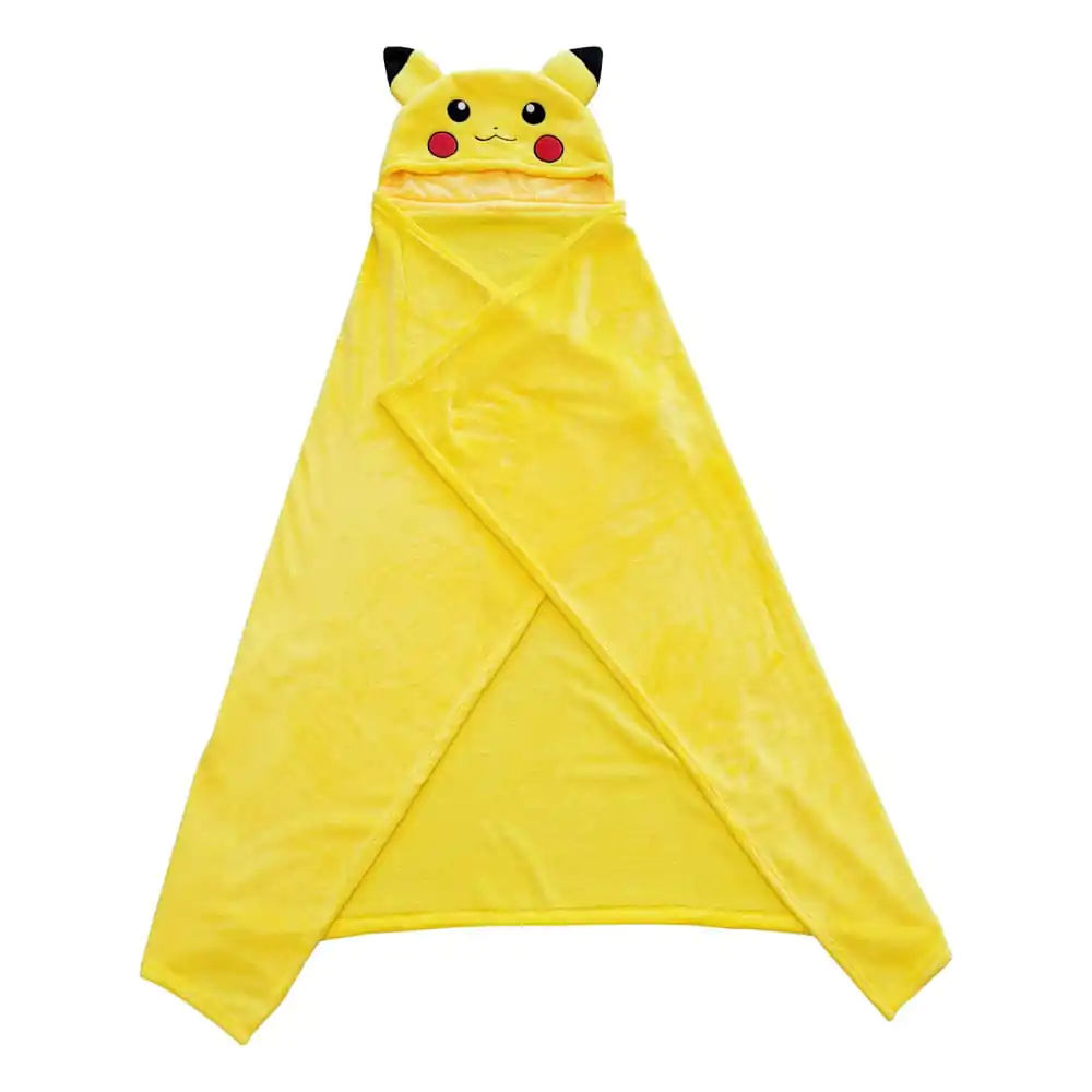 Pokémon Coral Hooded Odeja Pikachu 120 x 150 cm fotografija izdelka