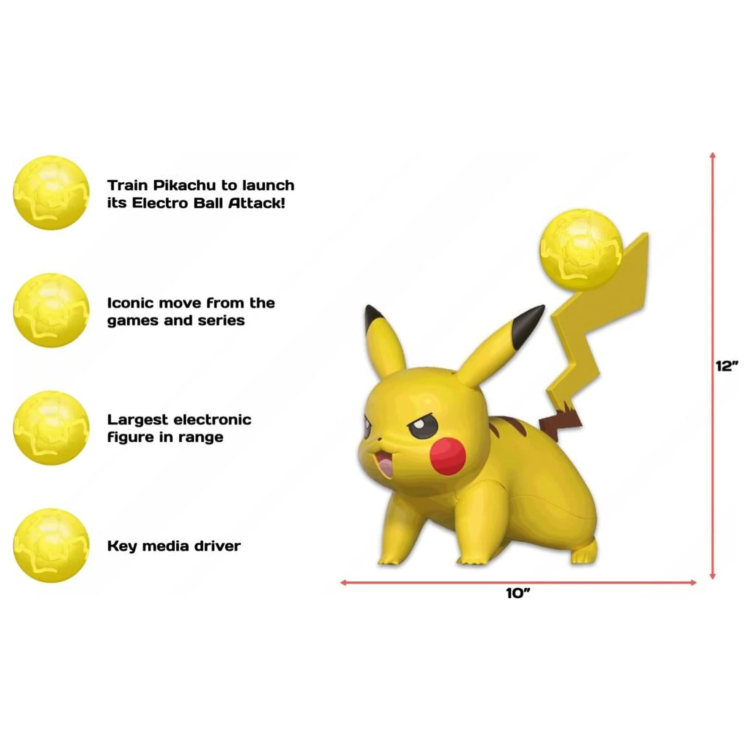 Pokémon Deluxe Feature figura (Electro Ball Pikachu) fotografija izdelka