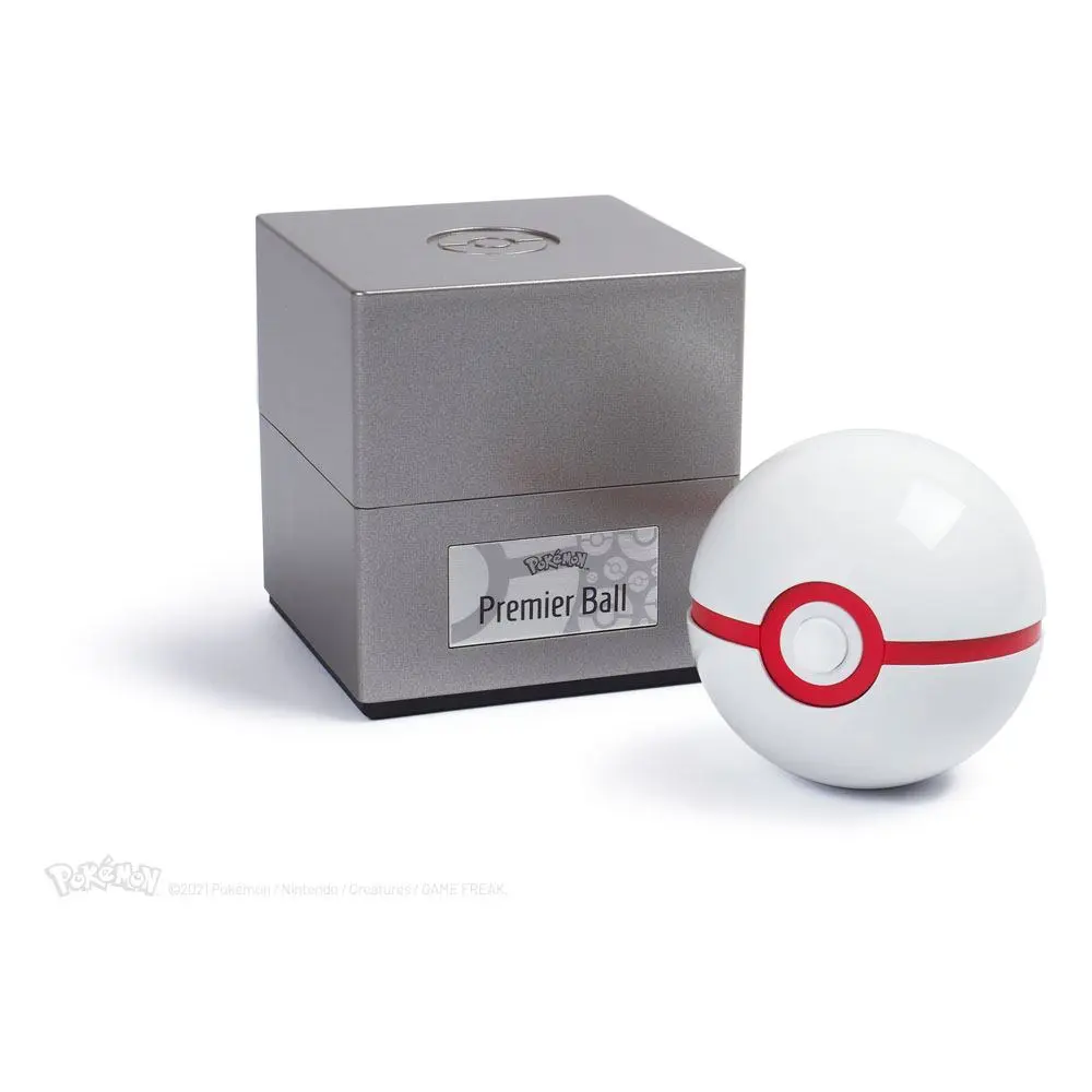 Pokémon Replika iz litega kovine Premier Ball fotografija izdelka