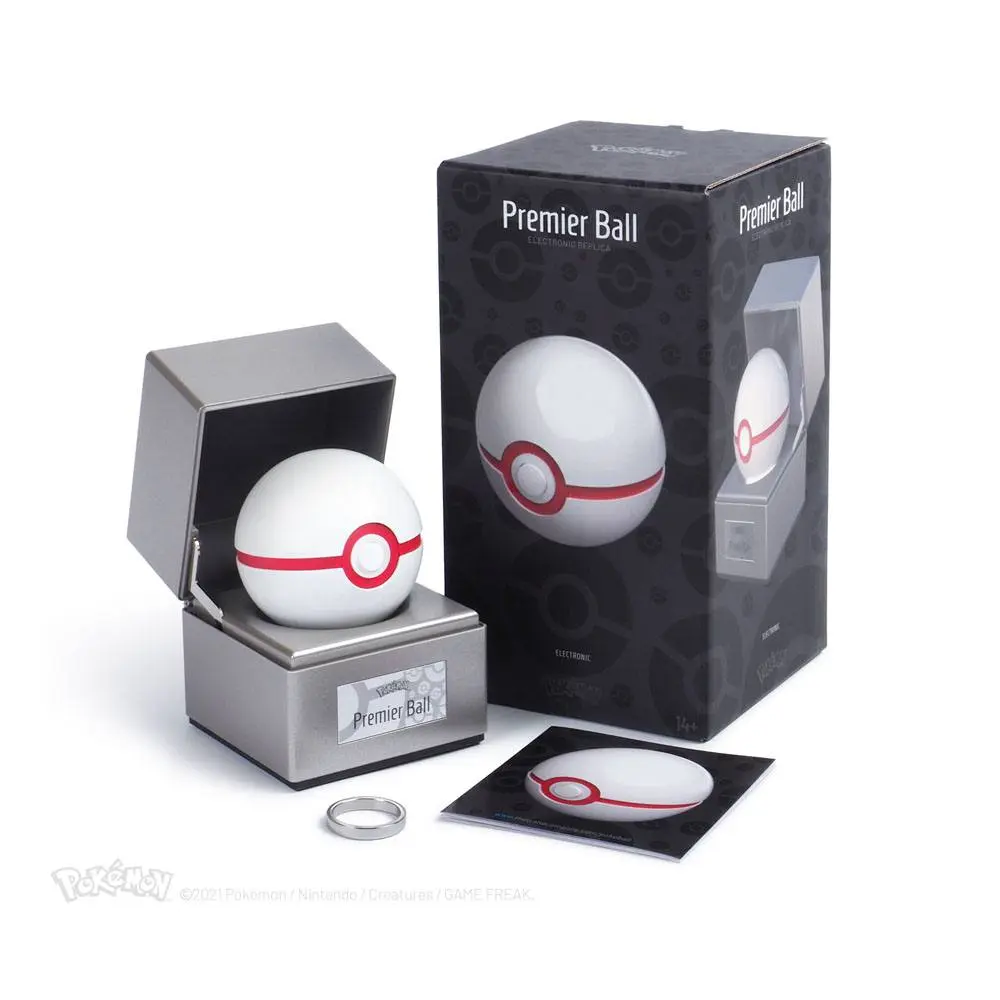 Pokémon Replika iz litega kovine Premier Ball fotografija izdelka
