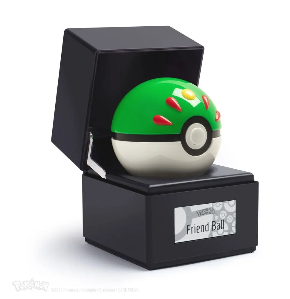 Pokémon Diecast Replica Friend Ball replika iz lite kovine fotografija izdelka