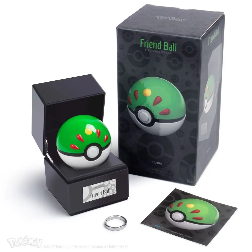 Pokémon Diecast Replica Friend Ball replika iz lite kovine fotografija izdelka