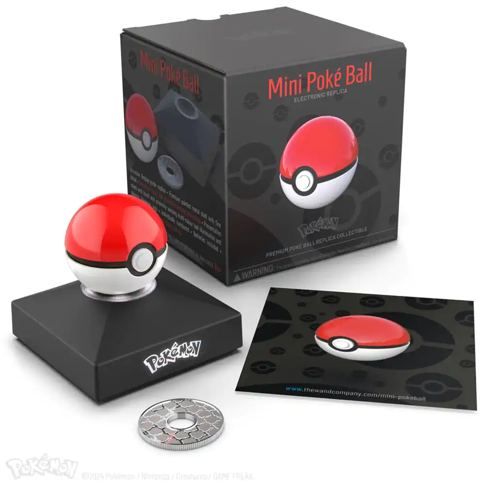 Pokémon Diecast replika Mini Poké žoga iz tlačno litega materiala fotografija izdelka