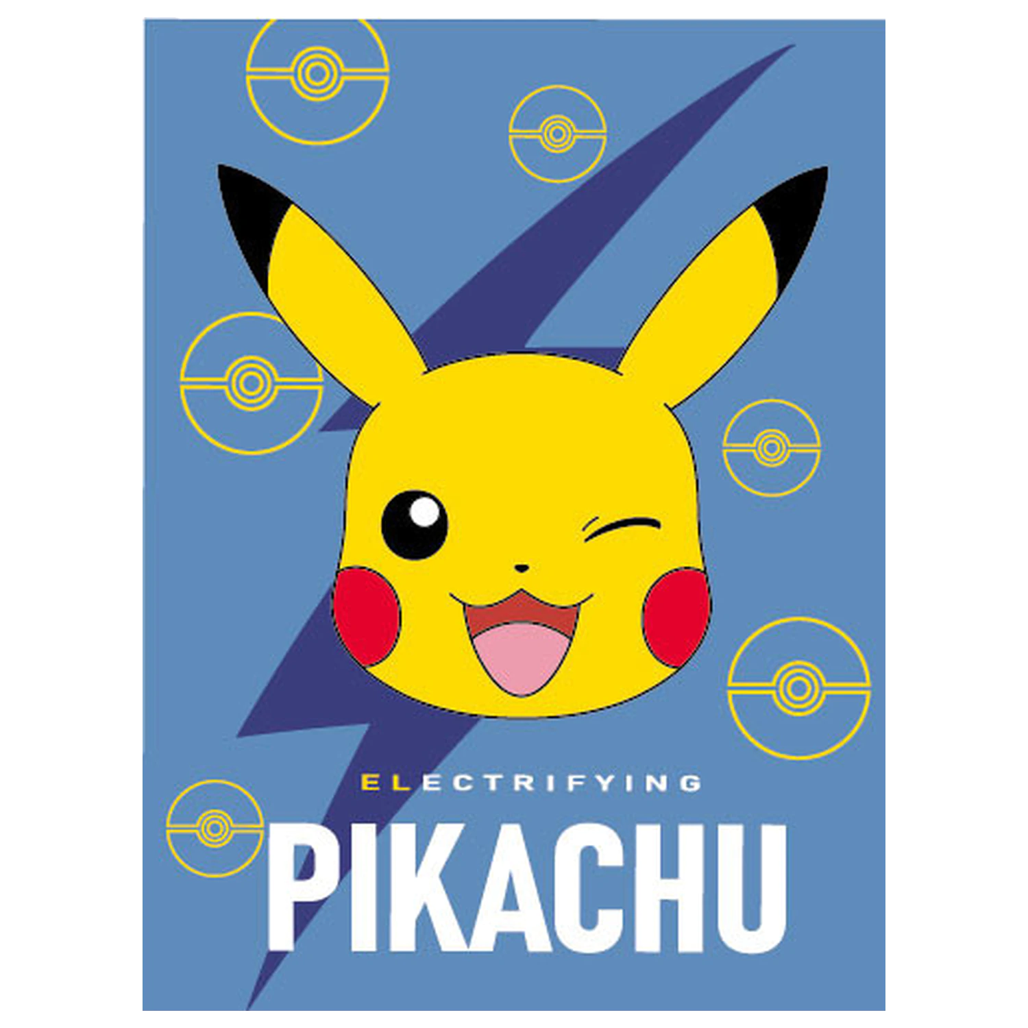 Pokémon Electrifying flis odeja fotografija izdelka