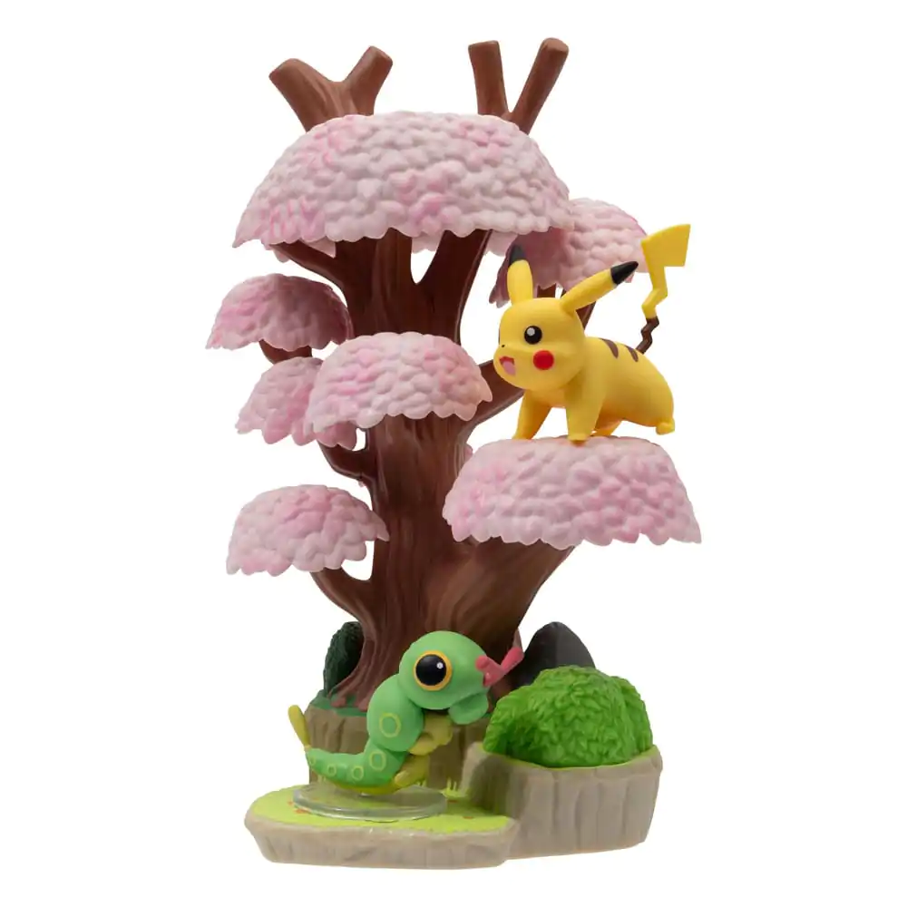 Pokémon Set okolja Pomladni gozd & Caterpie & Pikachu fotografija izdelka
