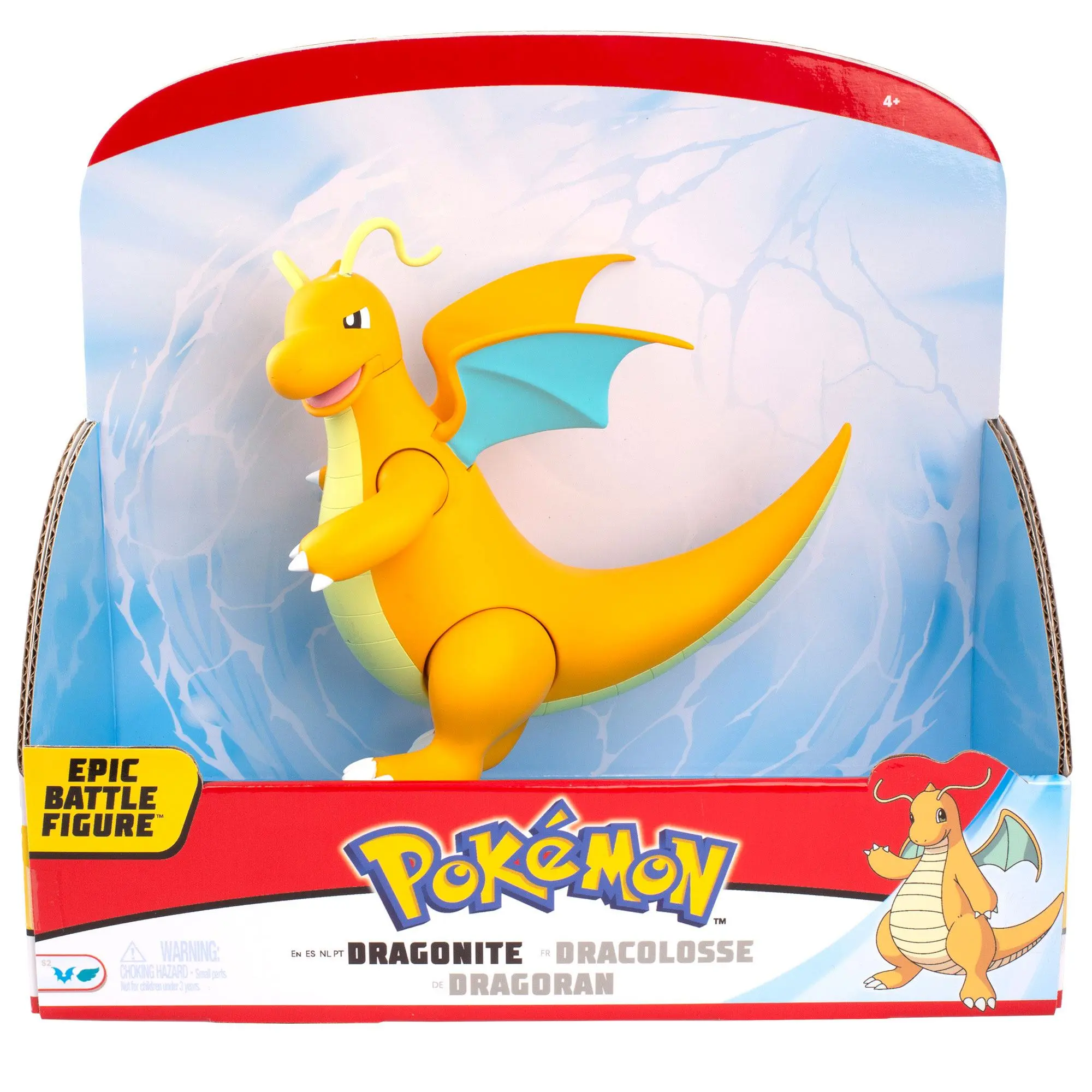 Pokémon akcijska figura Dragonite 30 cm fotografija izdelka