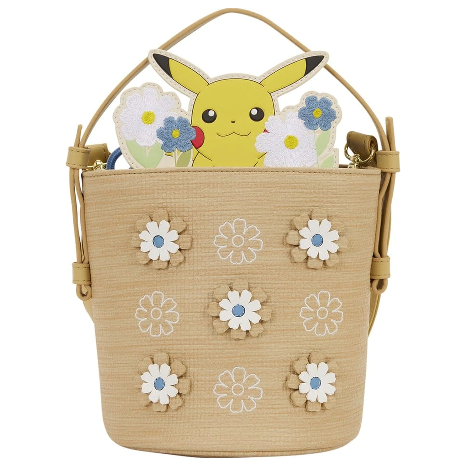 Pokémon by Loungefly Torba s prečnim pasom Floral Pikachu fotografija izdelka
