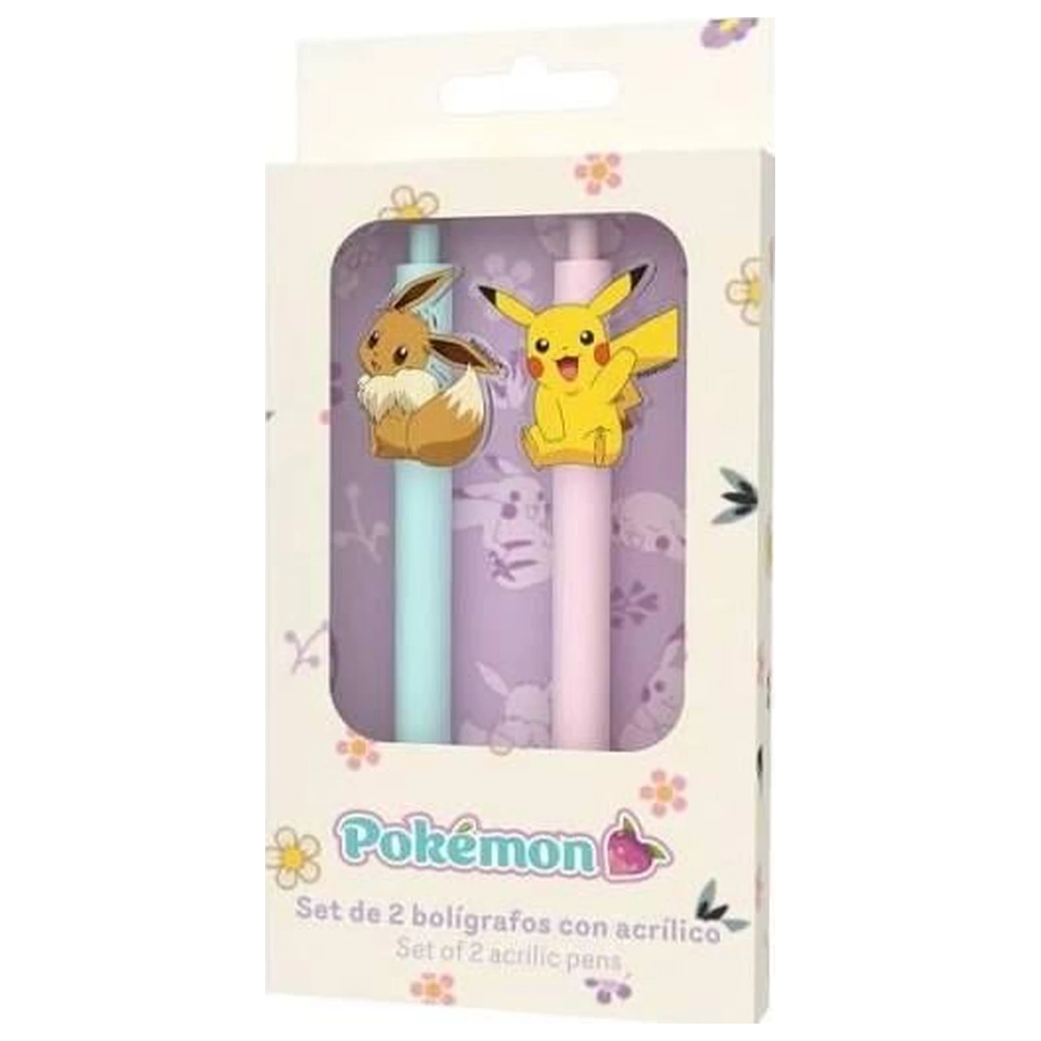 Pokemon Flower Collection pakiranje 2 kemičnih svinčnikov fotografija izdelka