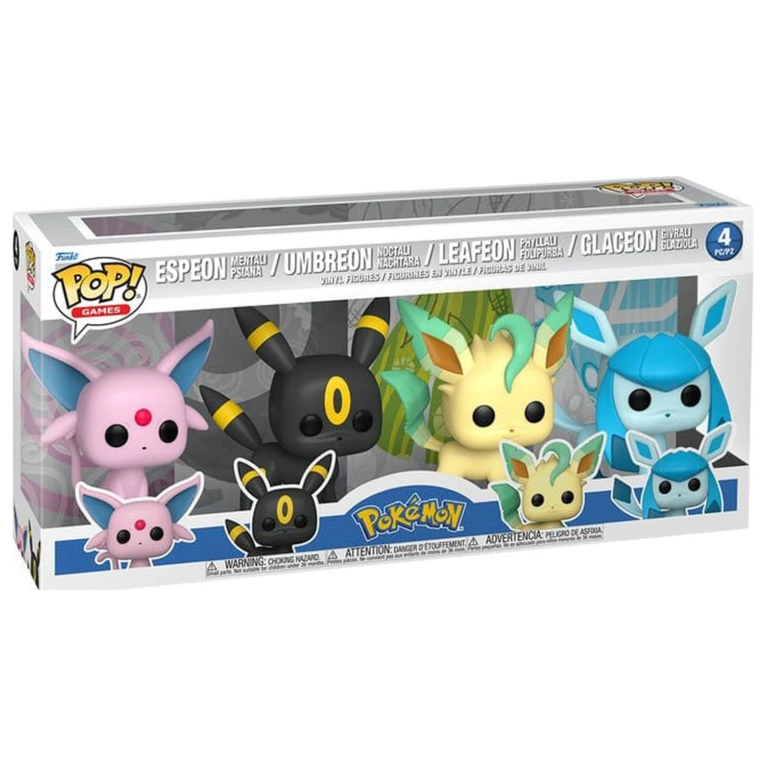 Pokemon Funko POP! Vinilna figura 4-paket Eeveelutions #2 sveženj 9 cm fotografija izdelka