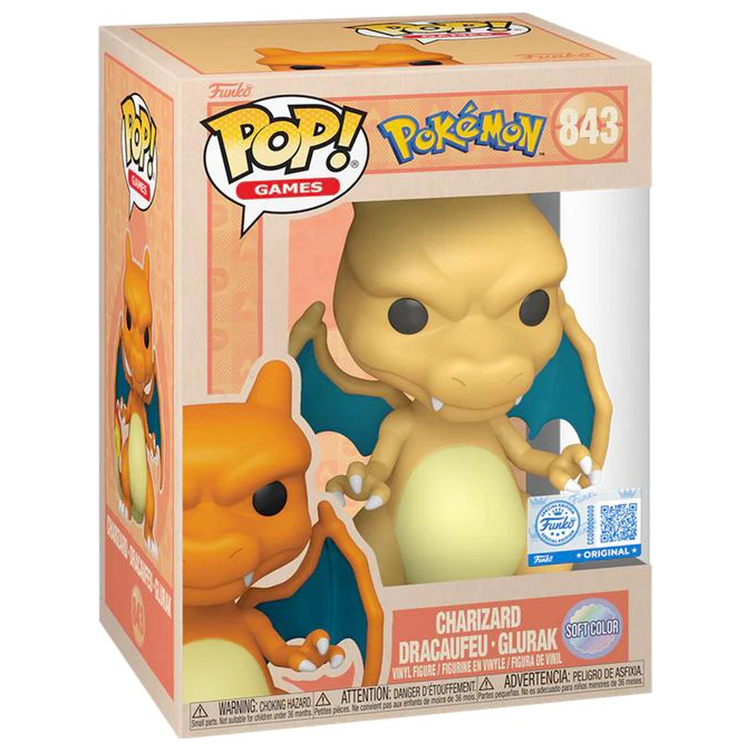 Pokémon Funko POP! figura Charizard (Soft Color) fotografija izdelka
