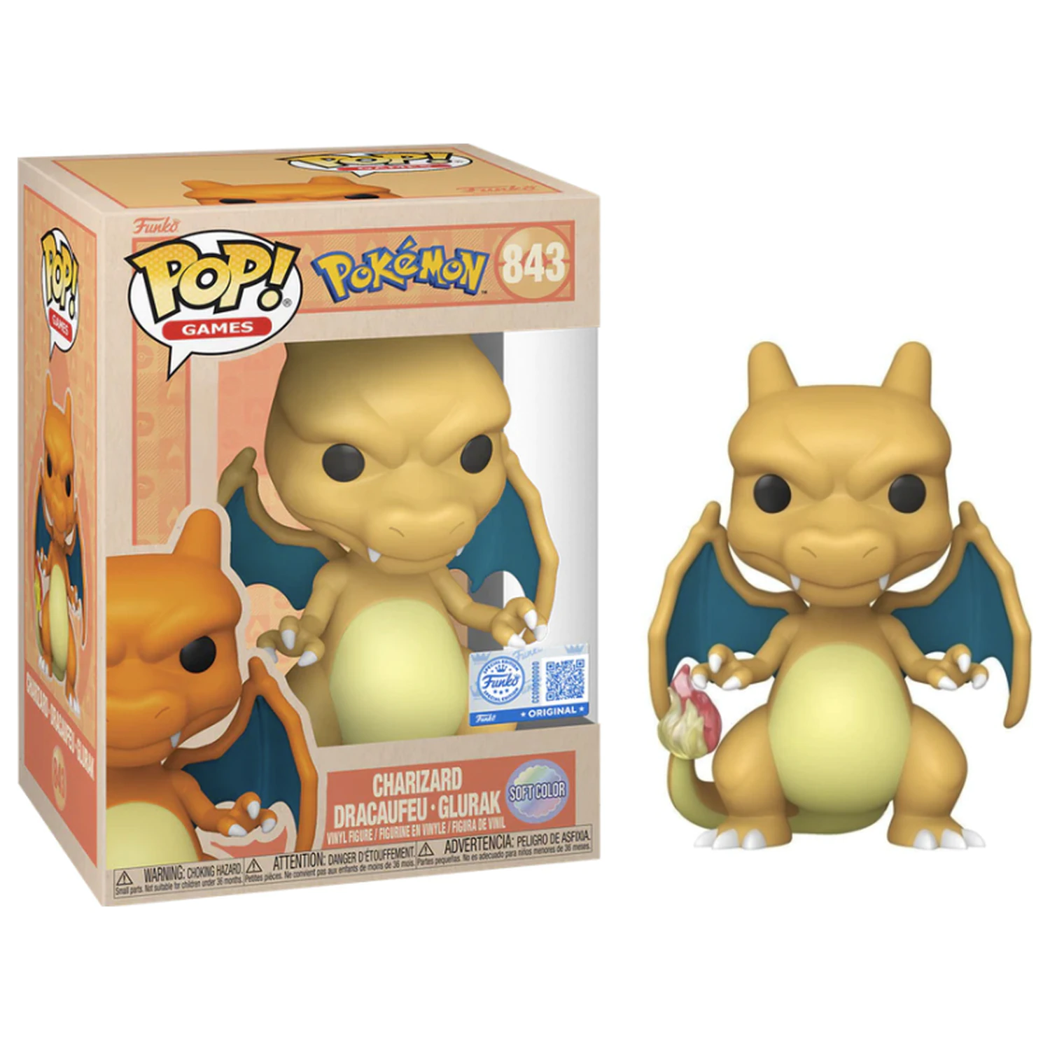 Pokémon Funko POP! figura Charizard (Soft Color) fotografija izdelka