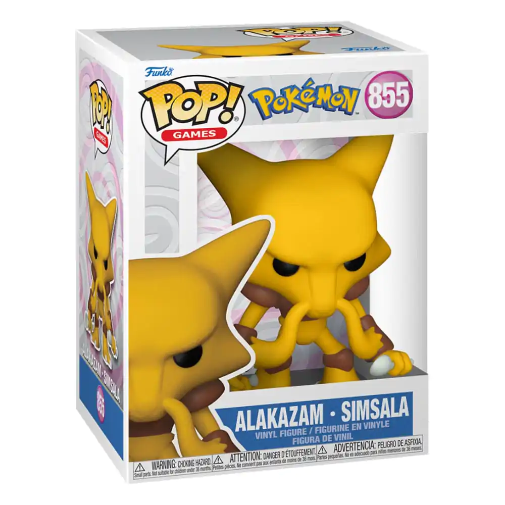 Pokemon POP! Games Vinilna Figura Alakazam (EMEA) 9 cm fotografija izdelka