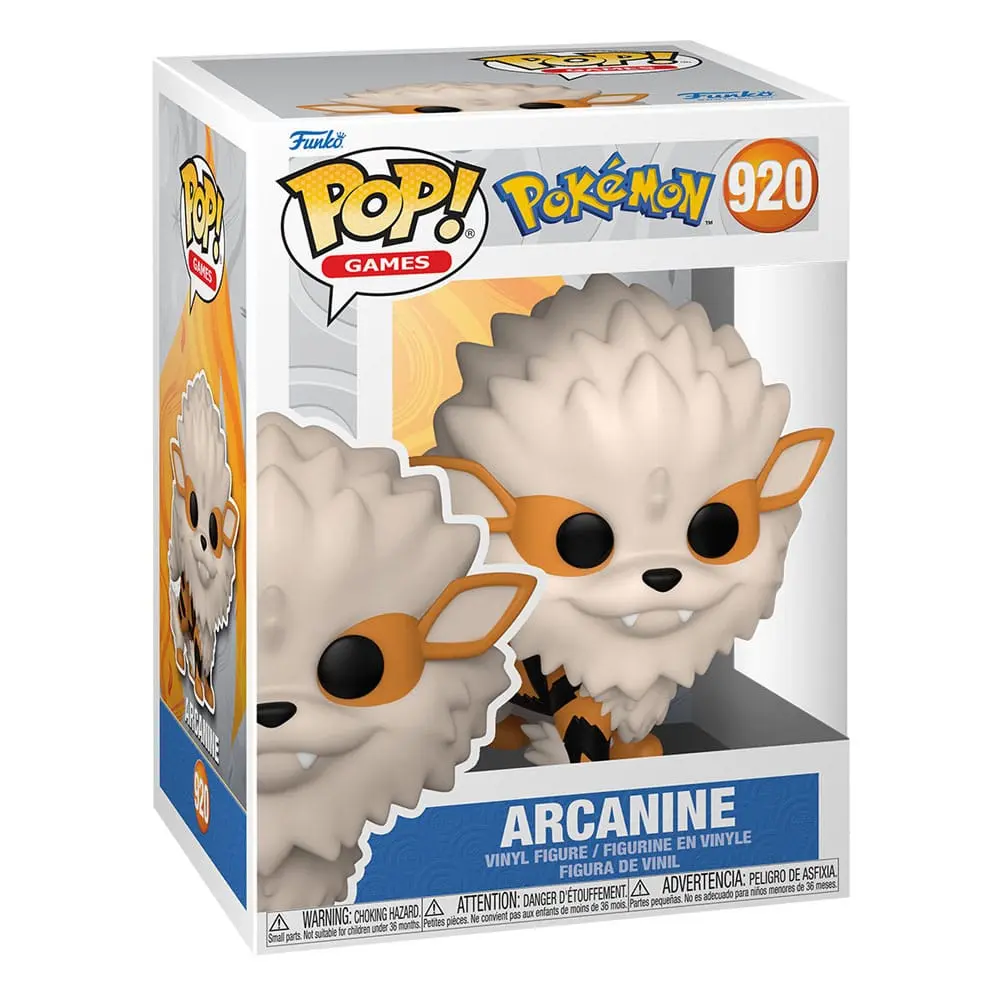 Pokemon POP! Games Vinilna figura Arcanine (EMEA) 9 cm fotografija izdelka