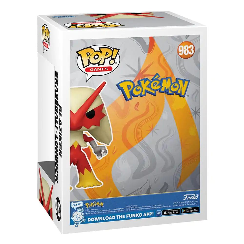 Pokemon Funko POP! Games Vinilna Figura Blaziken(EMEA) 9 cm fotografija izdelka