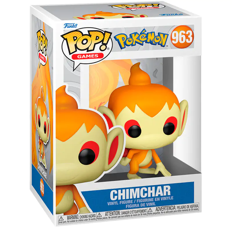 Pokemon Funko POP! Games Vinil Figura Chimchar (EMEA) 9 cm fotografija izdelka