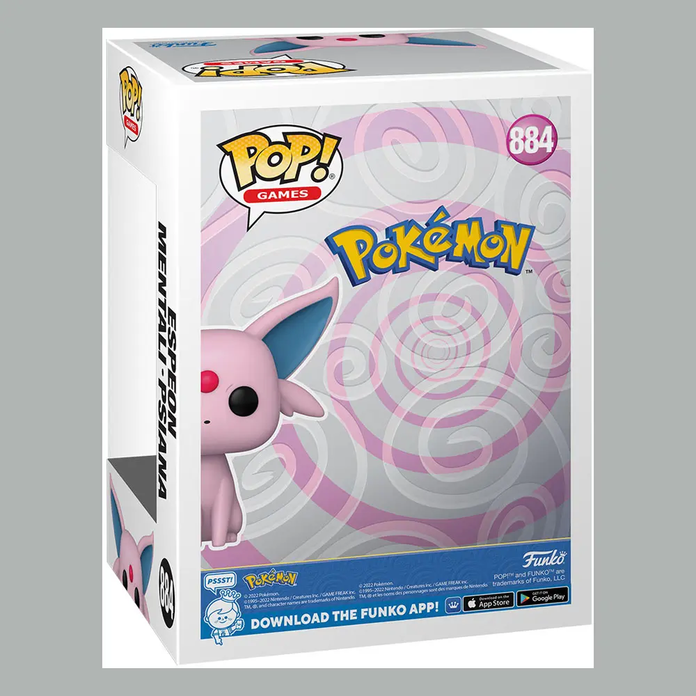 Pokemon POP! Games Vinil Figura Espeon (EMEA) 9 cm fotografija izdelka