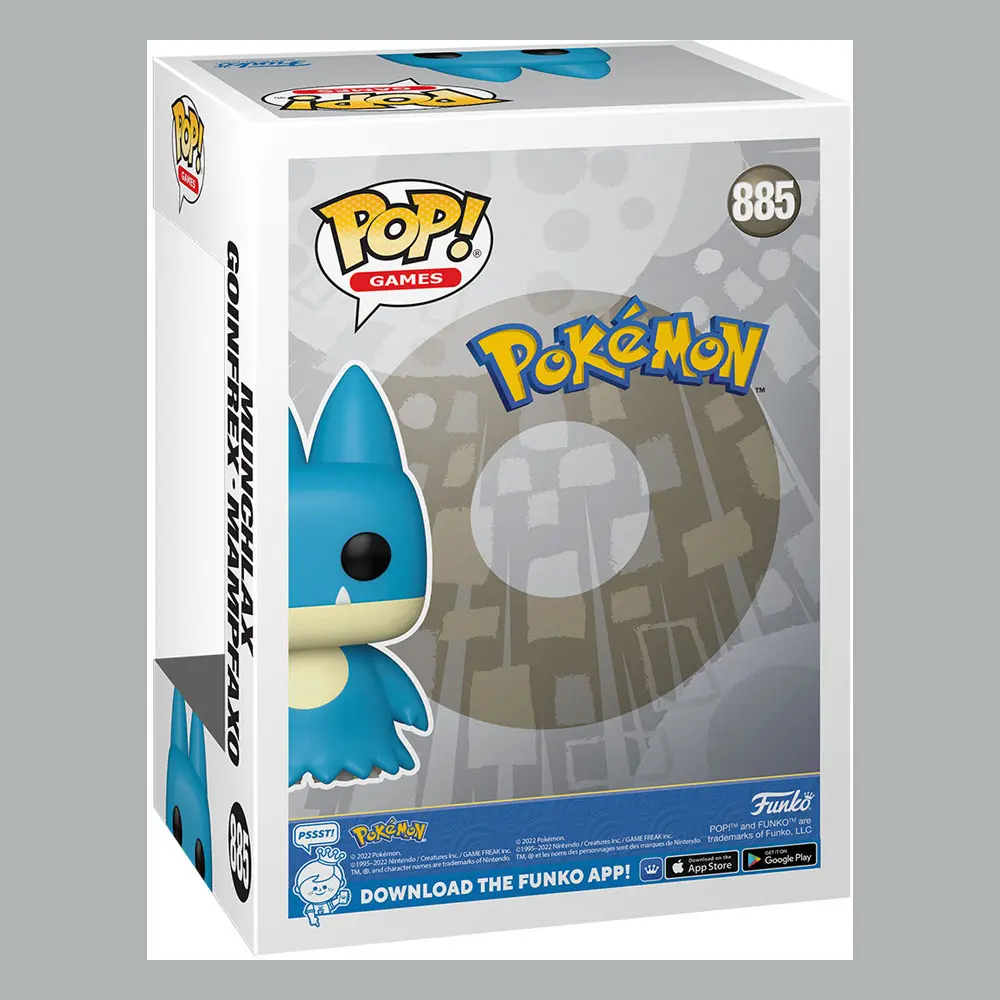 Pokemon POP! Games Vinil Figurica Munchlax (EMEA) 9 cm fotografija izdelka