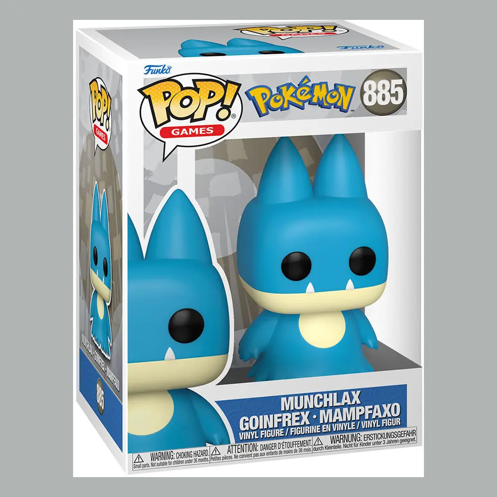 Pokemon POP! Games Vinil Figurica Munchlax (EMEA) 9 cm fotografija izdelka