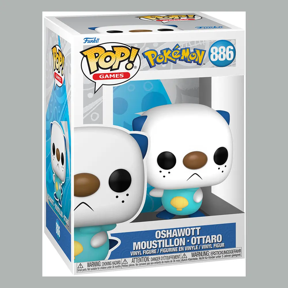 Pokemon POP! Games Vinyl Figurica Oshawott (EMEA) 9 cm fotografija izdelka