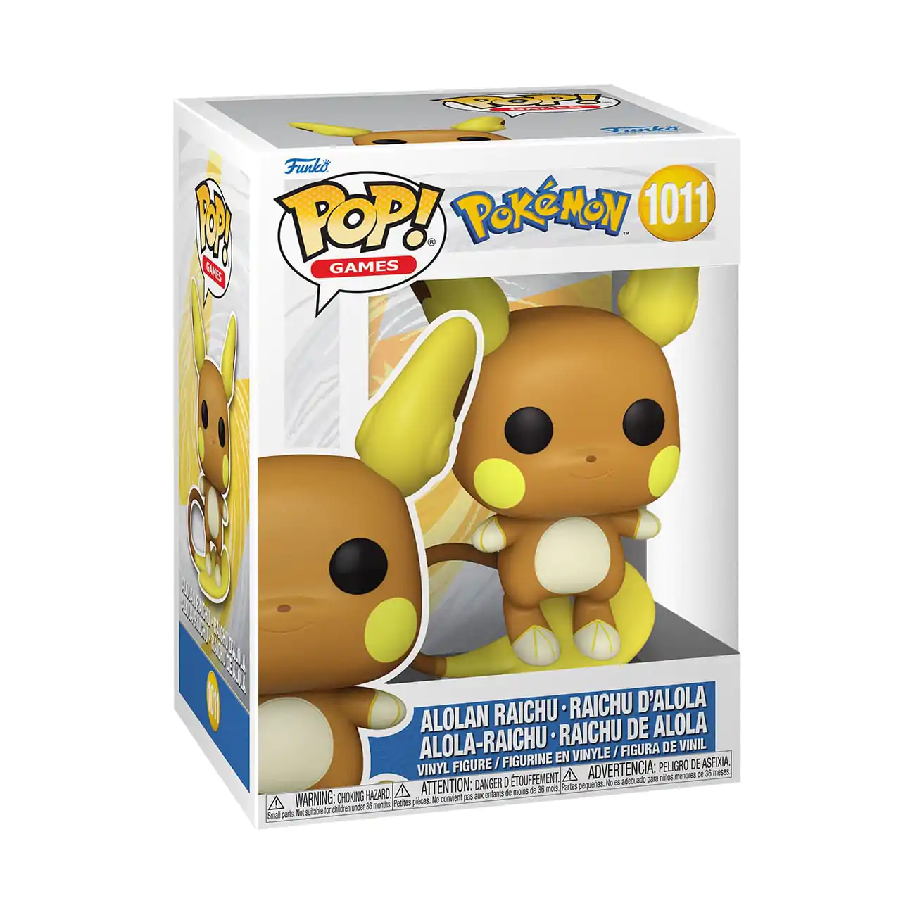 Pokemon Funko POP! Games Vinil Figura Raichu(Alolan)(EMEA) 9 cm fotografija izdelka