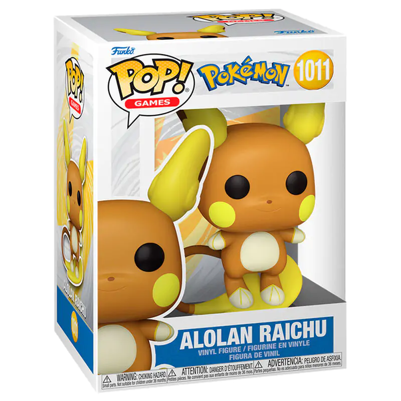 Pokemon Funko POP! Games Vinil Figura Raichu(Alolan)(EMEA) 9 cm fotografija izdelka
