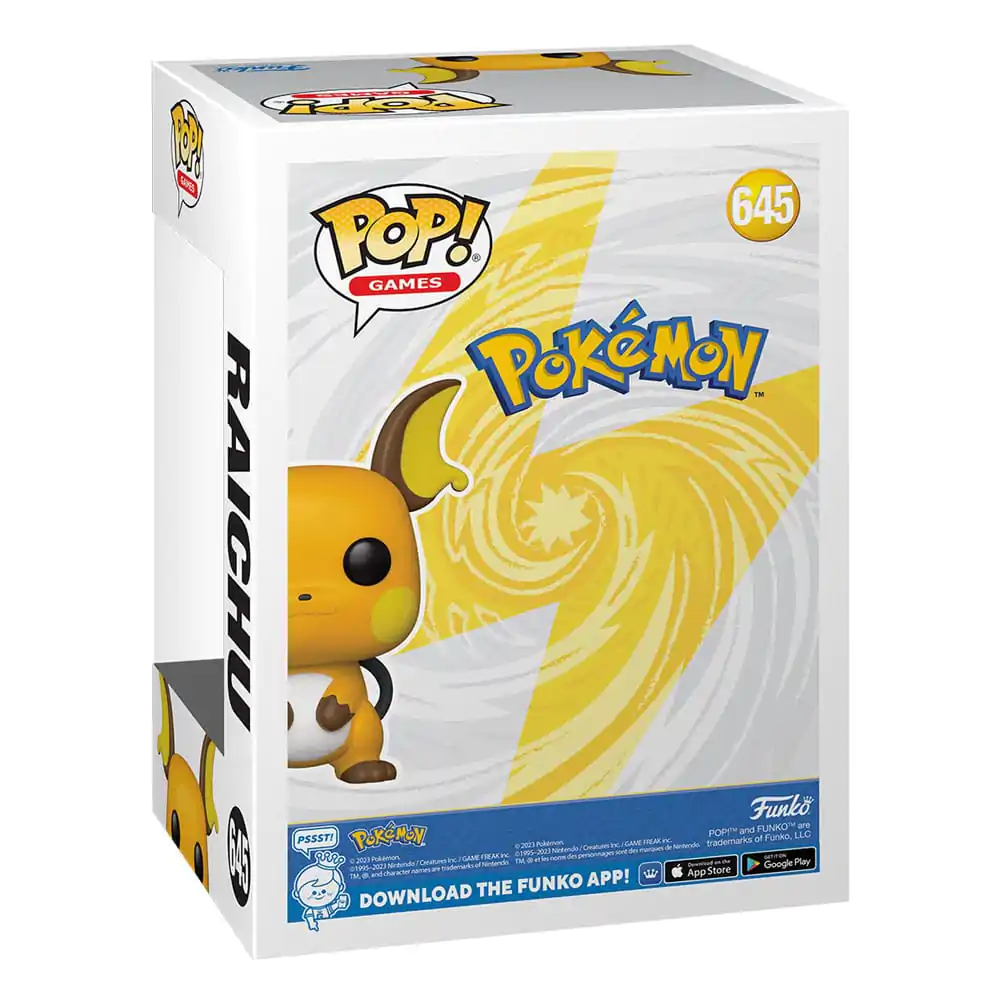 Pokemon POP! Games Vinil Figurica Raichu (EMEA) 9 cm fotografija izdelka