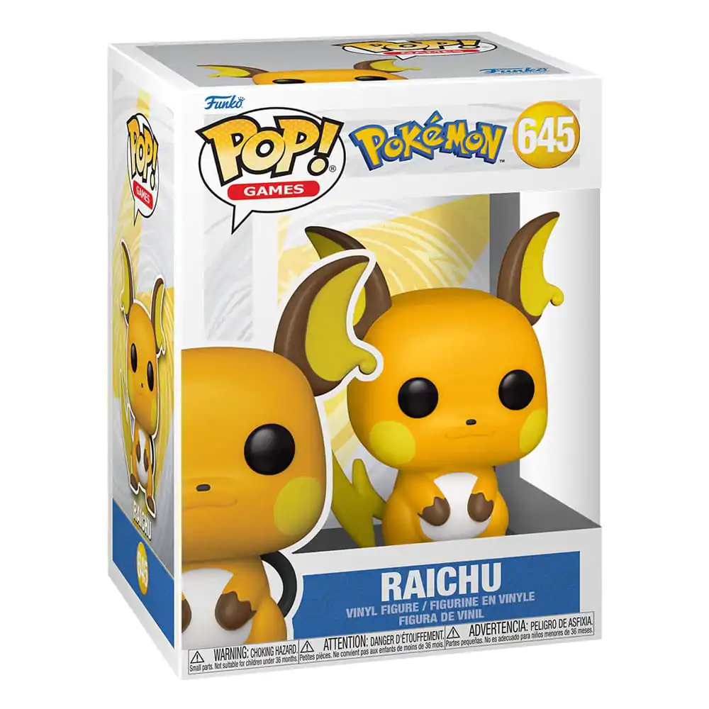 Pokemon POP! Games Vinil Figurica Raichu (EMEA) 9 cm fotografija izdelka