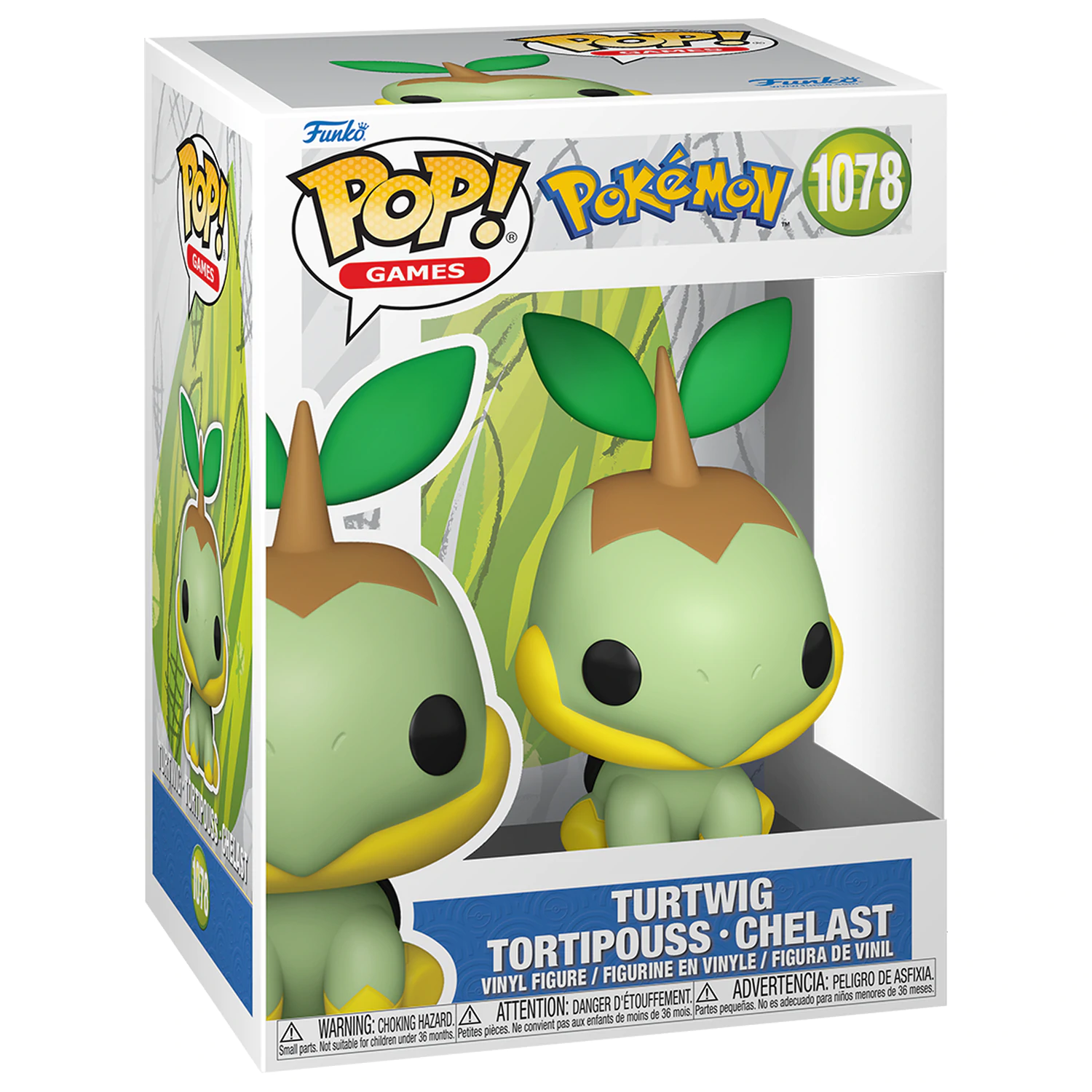 Pokemon Funko POP! Games Vinyl figurica Turtwig 9 cm fotografija izdelka