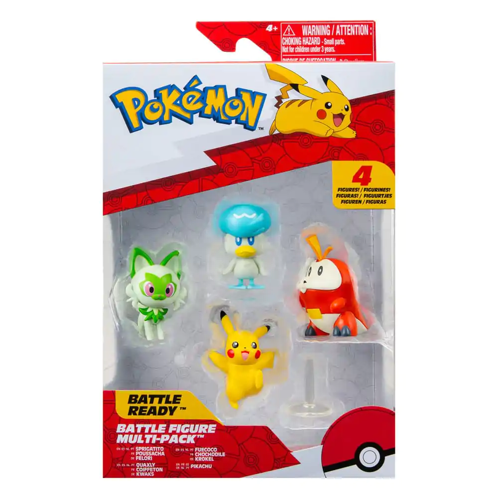 Pokémon Gen IX Komplet figuric za bitke, 4-Pack fotografija izdelka