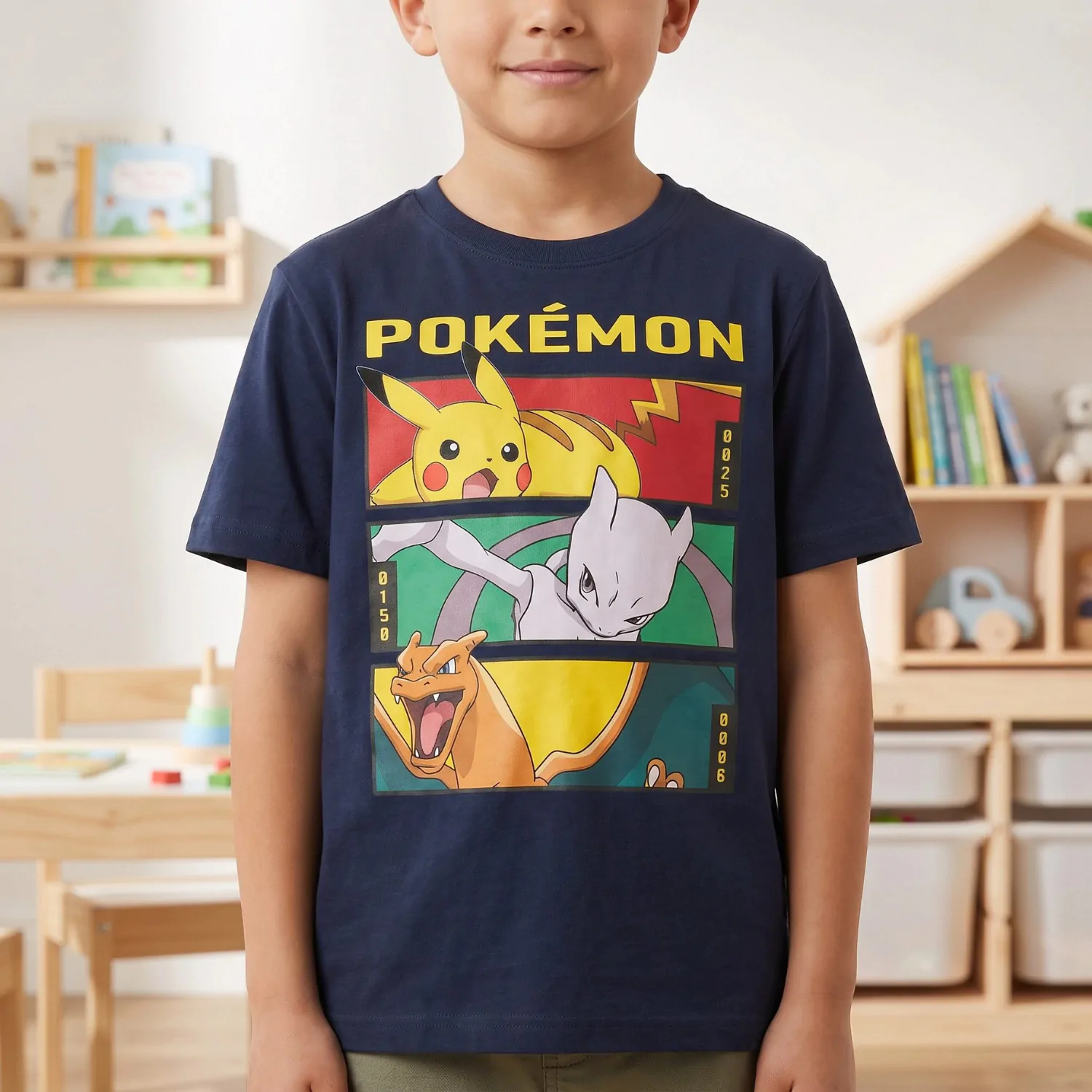 Pokemon otroška majica s kratkimi rokavi fotografija izdelka