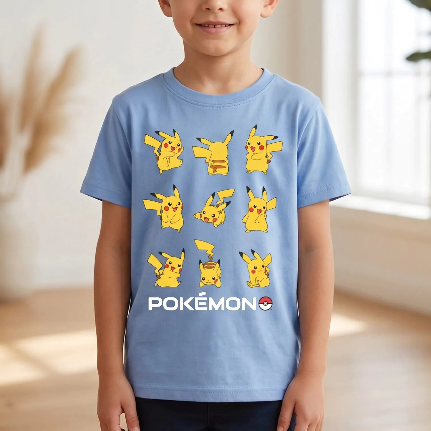 Pokemon otroška majica s kratkimi rokavi fotografija izdelka