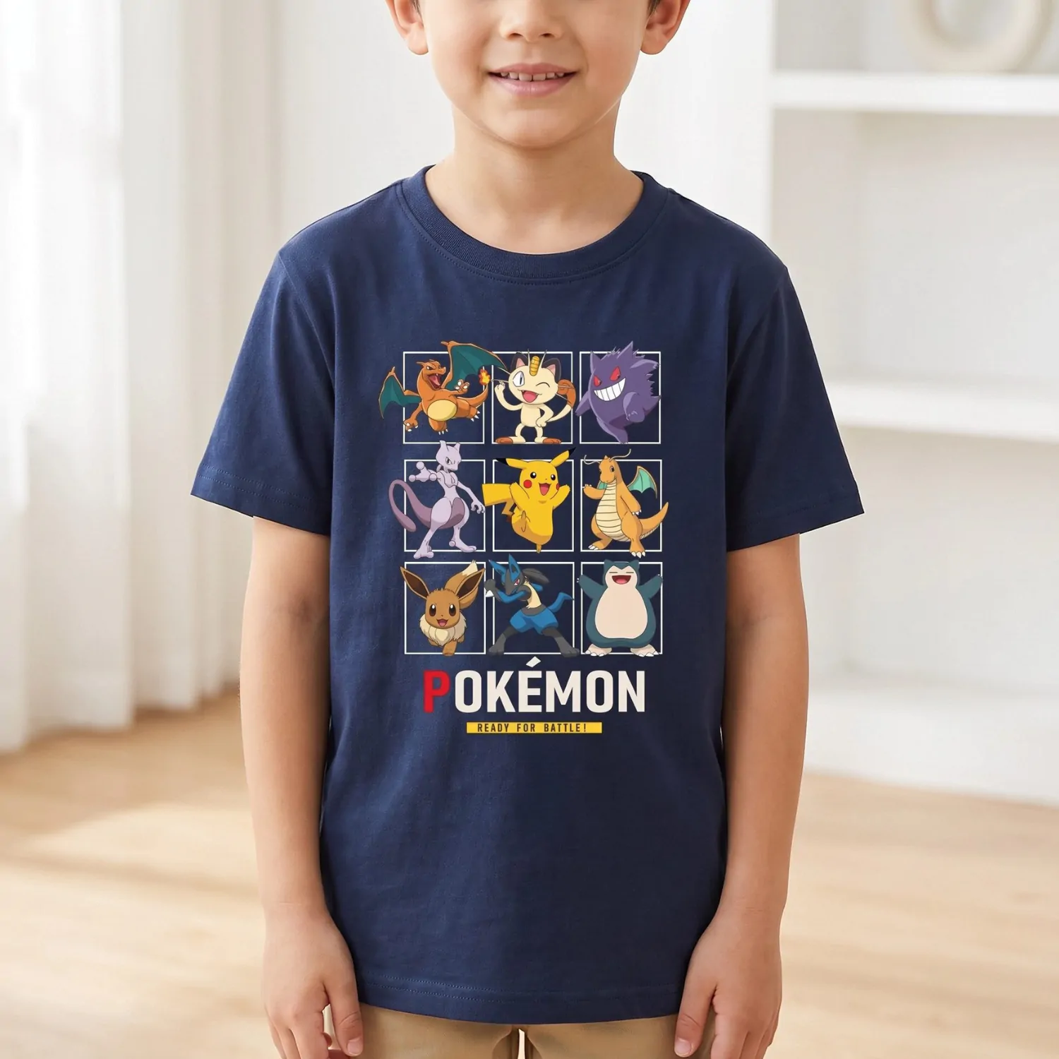 Pokemon otroška majica s kratkimi rokavi fotografija izdelka
