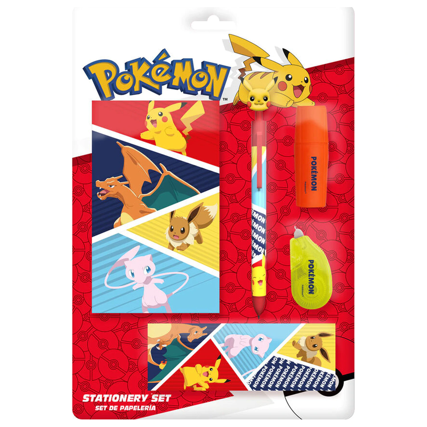 Pokemon komplet pisarniškega materiala fotografija izdelka
