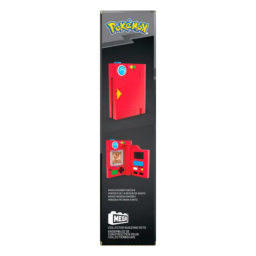 Pokémon MEGA gradbeni komplet Kanto regija Pokédex fotografija izdelka