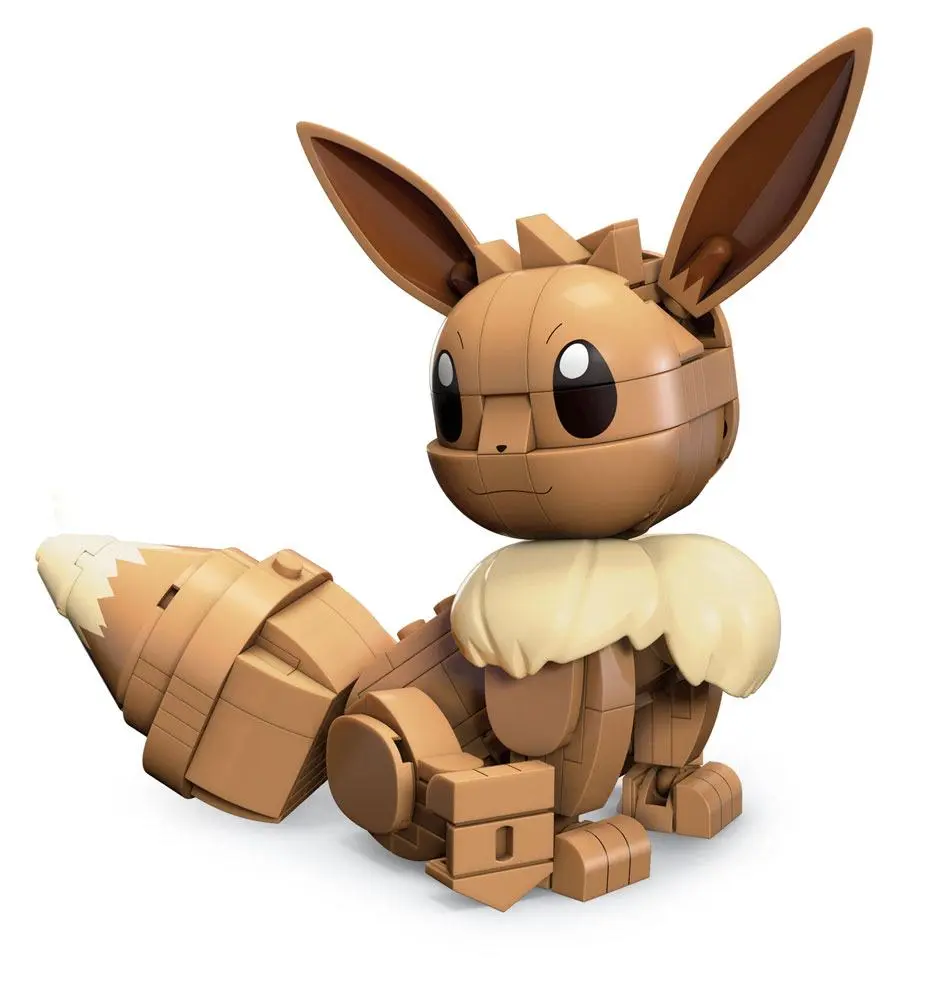 Pokémon Mega Construx gradbeni set Sestavi & Pokaži Eevee 13 cm fotografija izdelka