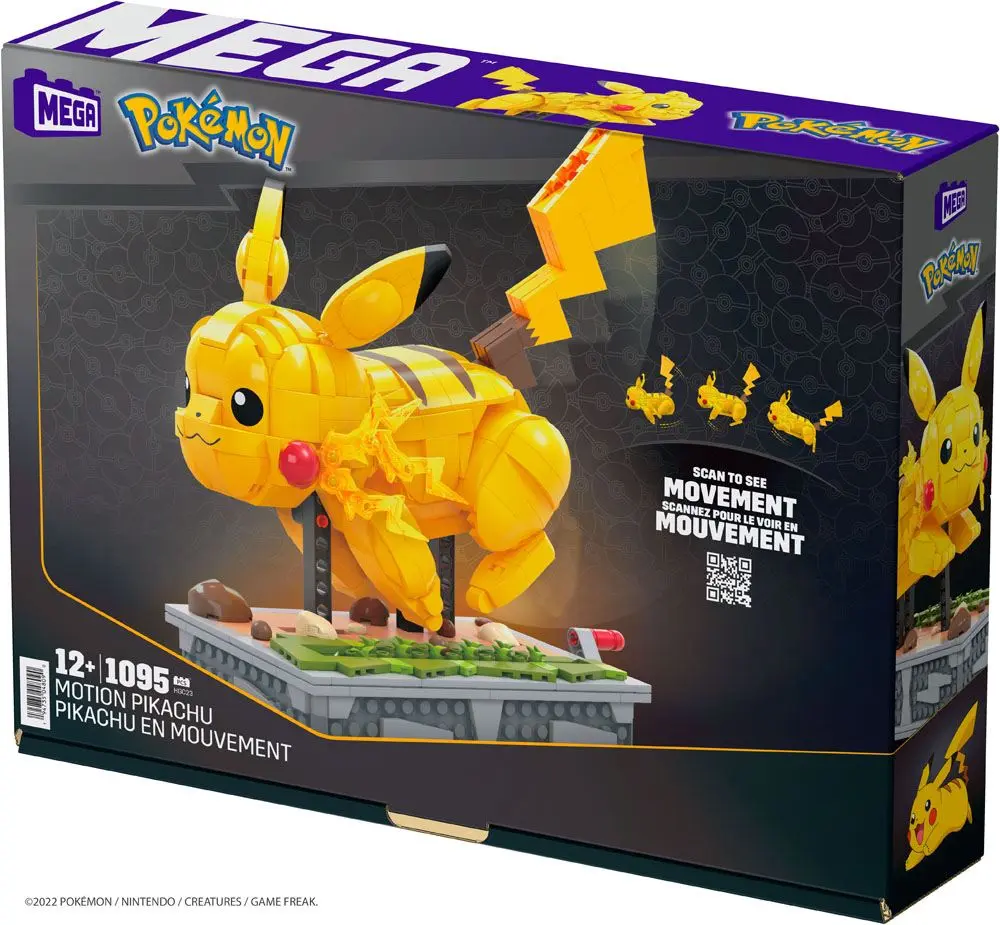 Pokémon Mega Construx gradbeni set Motion Pikachu fotografija izdelka