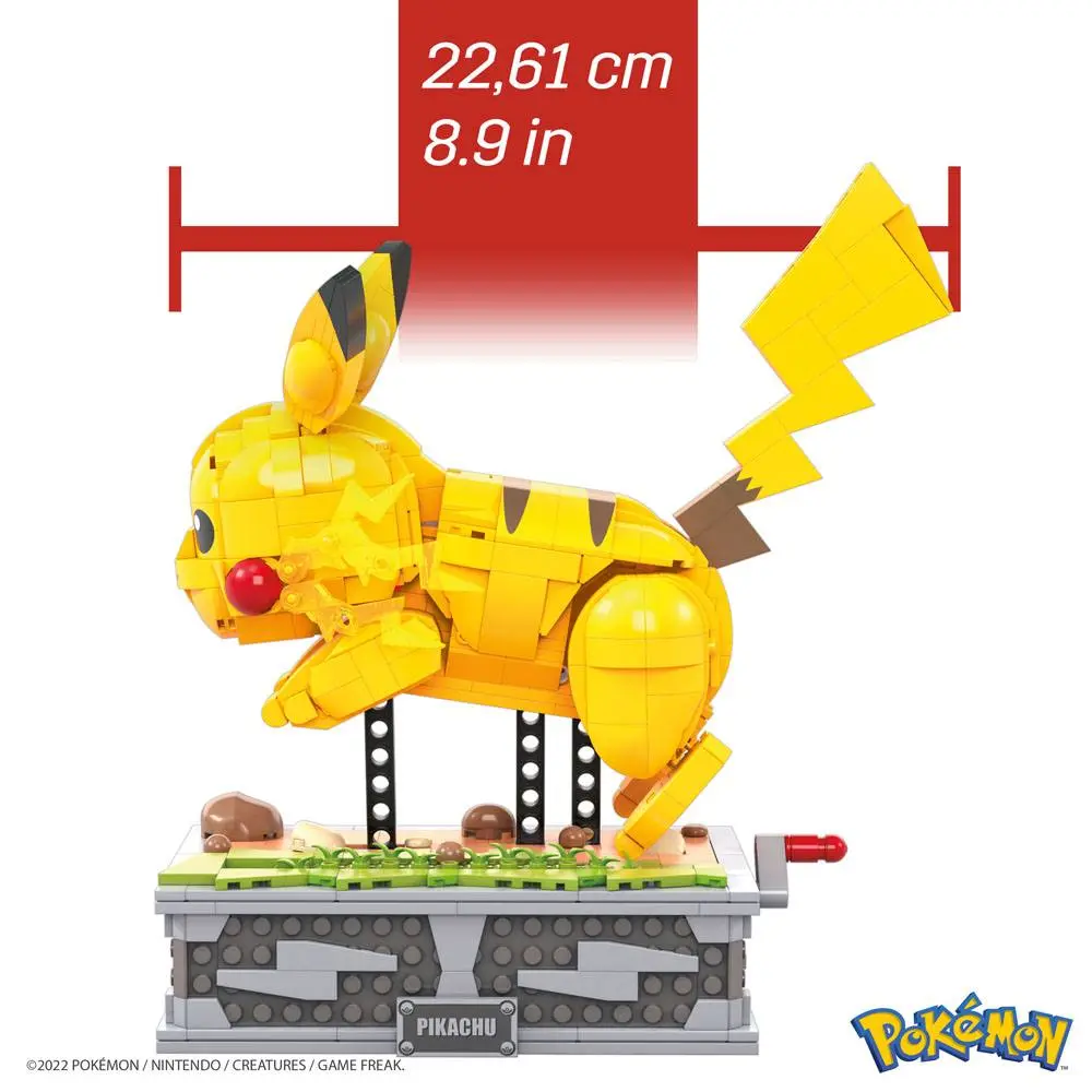 Pokémon Mega Construx gradbeni set Motion Pikachu fotografija izdelka