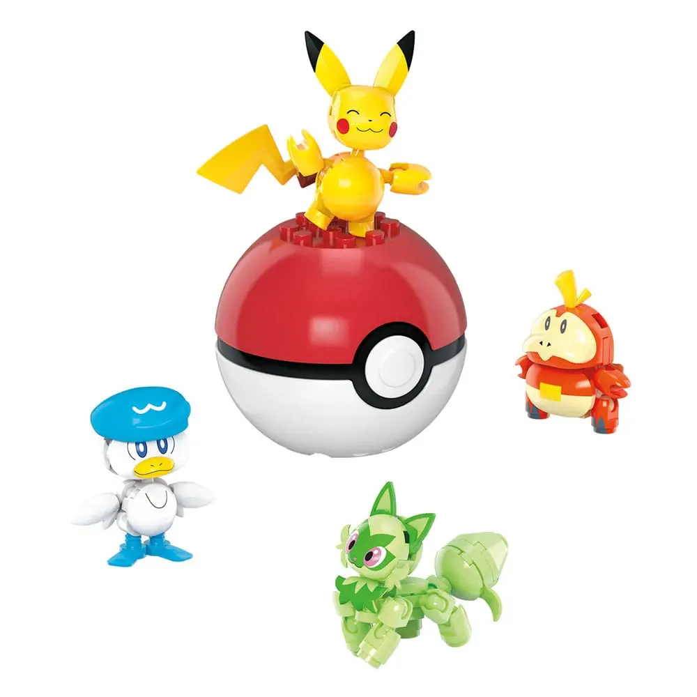 Pokémon Mega Construx gradbeni set ekipa regije Paldea fotografija izdelka