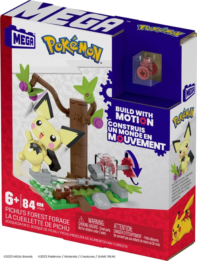 Pokémon Mega Construx gradbeni set Pichujeva gozdna hrana fotografija izdelka