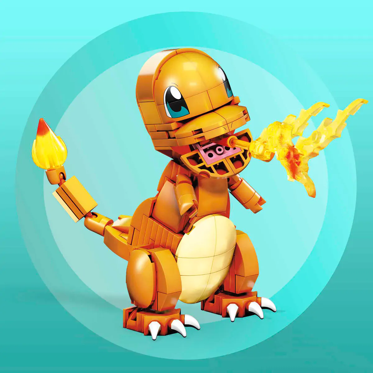 Pokémon Mega Construx Wonder Builders gradbeni set Charmander 10 cm fotografija izdelka