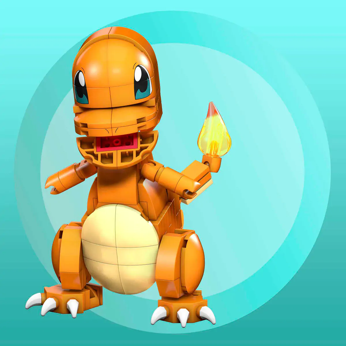 Pokémon Mega Construx Wonder Builders gradbeni set Charmander 10 cm fotografija izdelka