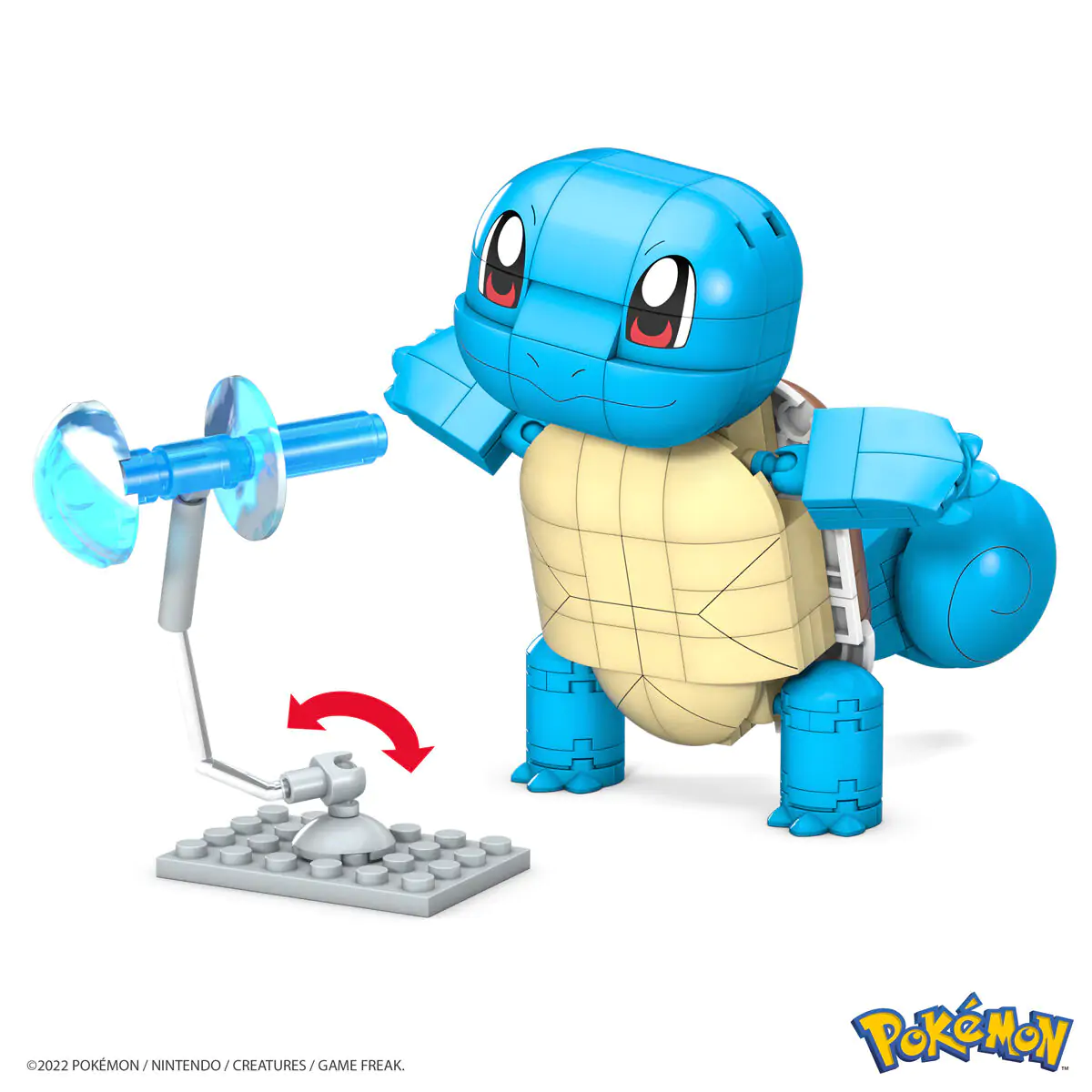 Pokémon Mega Construx Wonder Builders gradbeni set Squirtle 10 cm fotografija izdelka